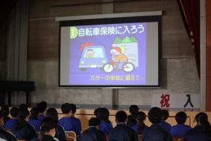 交通安全教室１
