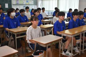 ２学期始業式２