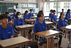 ２学期始業式４
