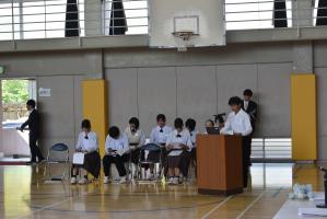 生徒会や委員長