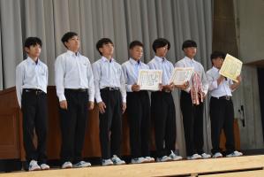 ２学期始業式３