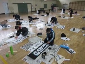 校内席書会