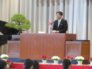 町長祝辞