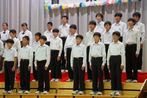 1年生の合唱